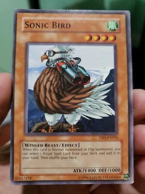Yugioh: SONIC BIRD - [DB1-EN056] - [Common] - [Unlimited Edition] - NM - Image 1 of 4