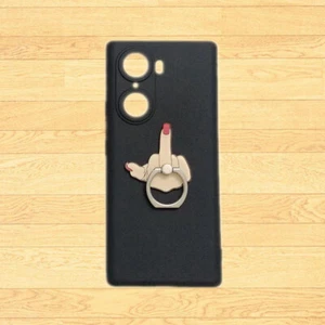 Case For Huawei Honor 60 X8 X9 X7 X8a X9a 3D Middle Finger Holder Soft TPU Cover - Picture 1 of 4