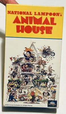 National Lampoon's Animal House (1978/ John Belushi), BN Sealed VHS Tape Foto 1 de 3