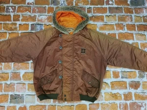 Chevignon 1957 Vintage BOMBER Jacket Bronze Hood Classic Comfort Size: L Tip Top - Picture 1 of 9