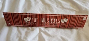 Gift Republic 100 Musicals Scratch Off Poster Bucket List-100 Musicals You Can  - Picture 1 of 3