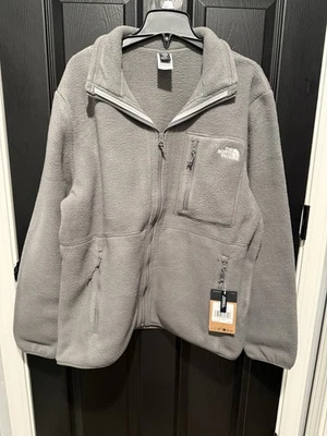 The North Face Men's Yumiori Full Zip Jacket Coat Smoked Pearl Gray XL Sweater - Image 1 of 4