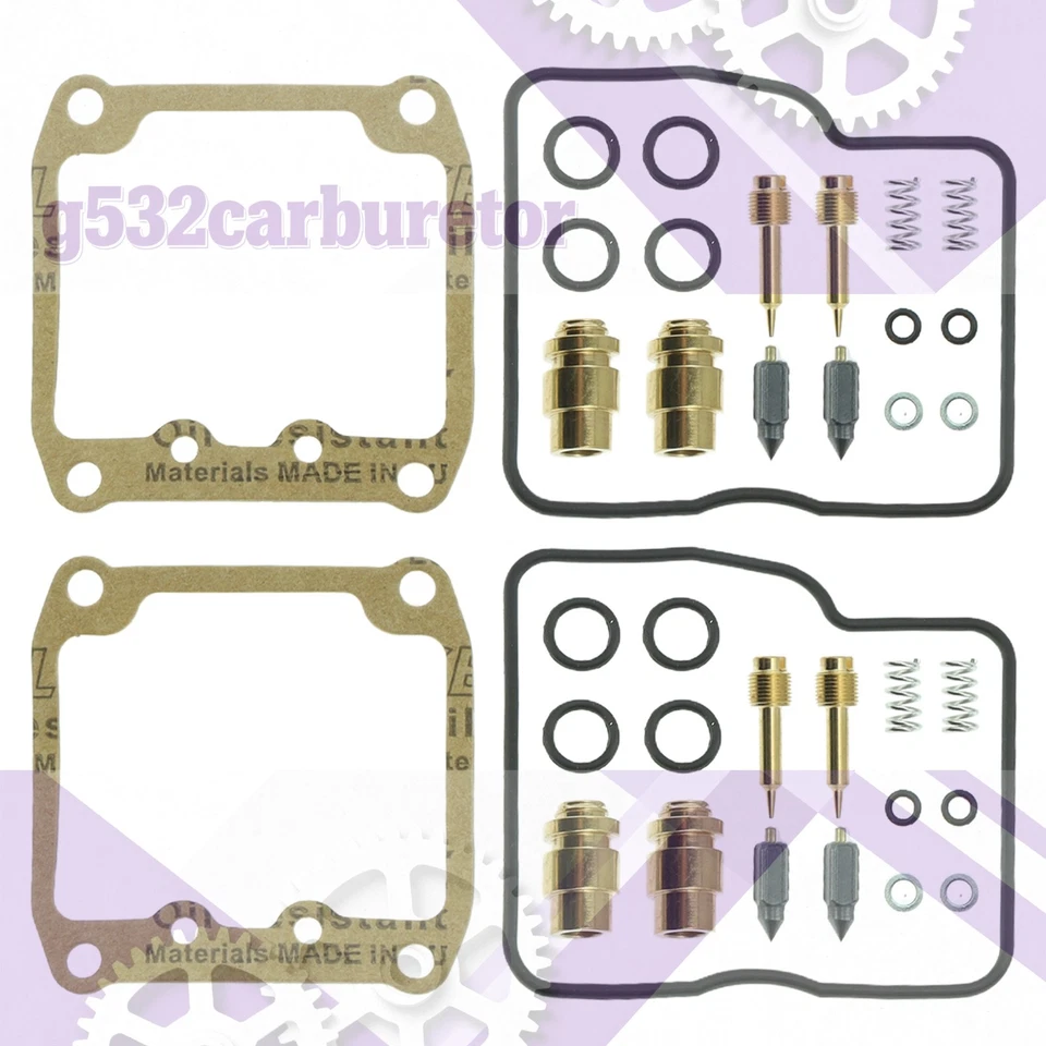 2x SUZUKI VX800 1990-1993 VS1400 87-92 Carburetor Repair Kit-US STOCK - Imagem 1 de 4