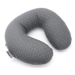 Buckwheat U-Shaped Neck Pillow Adjustable Buckwheat Hull Pillow with - Picture 1 of 7