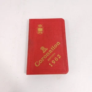 1902 Coronation Edition Commemorative Bible Crowning of Edward VII - Picture 1 of 11