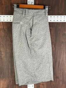 Peter Millar Crown Sport Shackleford Bottle Opener Hybrid Shorts Gray Mens 38 - Picture 1 of 8