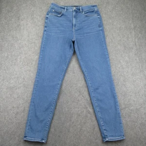 Jeans donna blu skinny Ann Taylor taglia 10 misto cotone elasticizzato - Foto 1 di 13