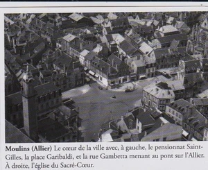 2011  --  MOULINS  VUE AERIENNE   3D334 - Picture 1 of 1