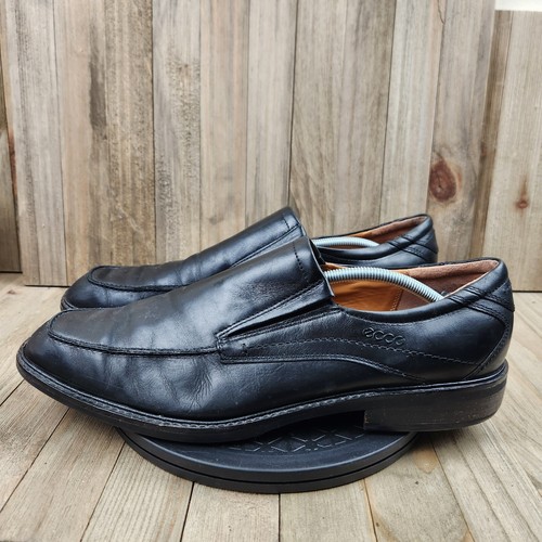 Mocassini slip on da uomo neri Ecco taglia 13 (47 euro) in pelle