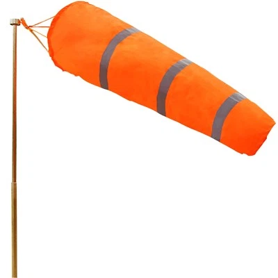 Anley 30 Inch Windsock - Rip-Stop Polyester Wind Direction Measurement Sock Bag - Image 1 of 4