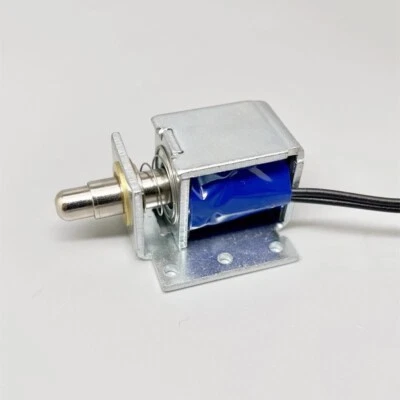 0620L DC 12V Push Pull Type Micro DC Solenoid Electromagnet Magnet Stroke 4mm - Image 1 of 4