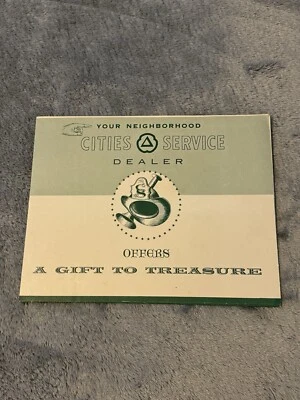 Cities Gas (Citgo) Seasonal Gift Fire Truck Print Booklet  - Image 1 of 4