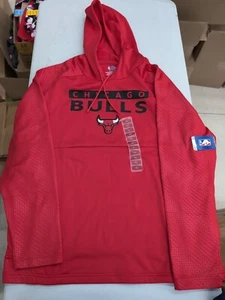 Chicago Bulls Hoodie Sweatshirt Men’s NBA U Graphic Pullover Sz XL SW10 - Picture 1 of 4