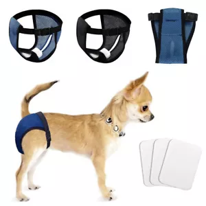 Mujer Mascota Perro Cachorro Pañal Pantalones Pañal Fisiológico Sanitario Bragas Ropa Interior - Imagen 1 de 14