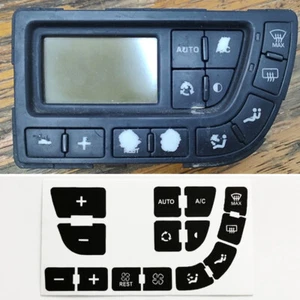 Car Air Conditioning Control Panel Button Repair Sticker For C4 Grand Picasso - Foto 1 di 11
