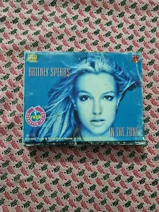 Britney Spears In The Zone Audio CASSETTE SET INDIA IMPORT LIMITED EDITION Mint - Picture 1 of 12