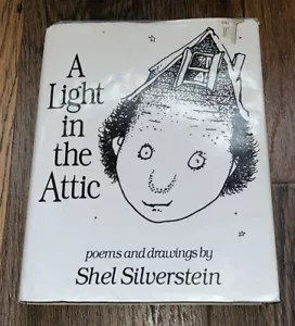A Light In The Attic Shel Silverstein 1981 Hardcover with Dust Jacket VG - Picture 1 of 5