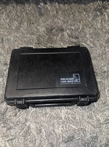 Pelican Case 1100 Box, Scatola Rigida Vuota Foam Case 8,5" x 5,5" Ottime Condizioni - Foto 1 di 4