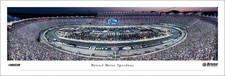 Bristol Motor Speedway Night Race - Unframed 40 X 13.5 NASCAR Poster by Blakeway