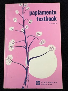 Papiamentu Textbook 1972 E.R. Goilo 6th ed Netherlands Antilles language guide - Picture 1 of 5
