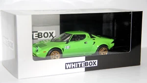 WHITEBOX 124158 LANCIA STRATOS HF 1975 LIGHT GREEN SCALA 1:24 - Foto 1 di 1