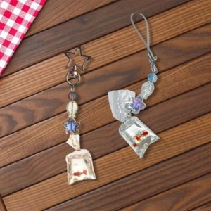 Fashionable Bead Keychain Artistic Design Pendant For Students And People - Photo 1 sur 10