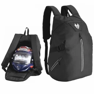 Motorcycle Waterproof Motorcycle Helmet Backpack Big Capacity Motocross Luggage - Picture 1 of 10