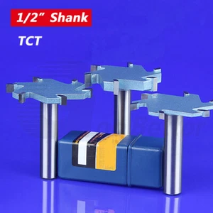 CNC Spoilboard Surfacing Router Bit Slab Milling Cutter Planing Tool 1/2" Shank - Picture 1 of 25