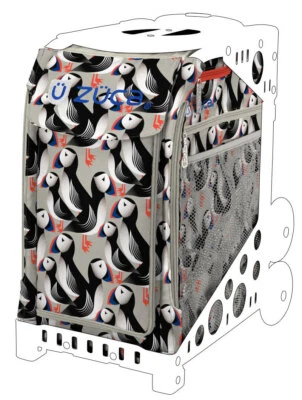 Marcos de bolsa de inserción deportiva Zuca Playful Puffins vendidos por separado 1775 Foto 1 de 4