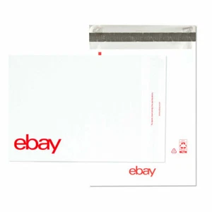 NEW 35 EBAY Branded Polyjacket Envelopes 9 X 1l.5 inches SHIPPING BAGS Free Ship - Picture 1 of 1