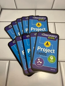 2016 Discovery Kids Lab Science Replacement Pieces - 10 Experiment Cards - Picture 1 of 2