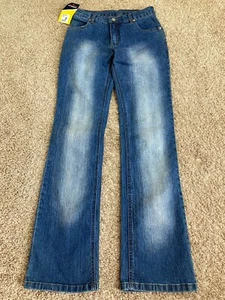 Pazzo Xtreme Women’s Flare Boot Cut Blue Jeans Denim Pants Cotton Size 29 - NWT - Picture 1 of 12
