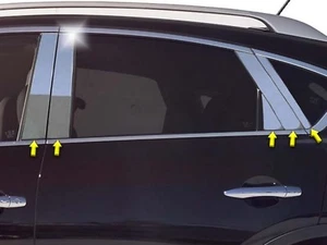 PARA INFINITI QX50 2014-2017 * 10 piezas borde de poste de pilar de acero inoxidable. SUV de 4 puertas - Imagen 1 de 1