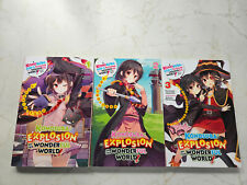Manga Book Konosuba An Explosion on This Wonderful World 01 - 03 English