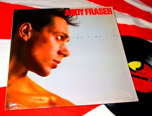ANDY FRASER FINE FINE LINE US/USA 1984 1st LP FREE SHARKS Back Street Crawler - Picture 1 of 4