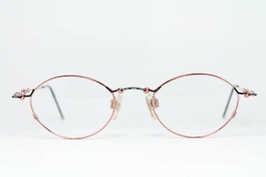 LB-LINE 6436-02 Vintage Eyeglasses Frame Lightweight Unique Filigree Art Copper - Picture 1 of 8