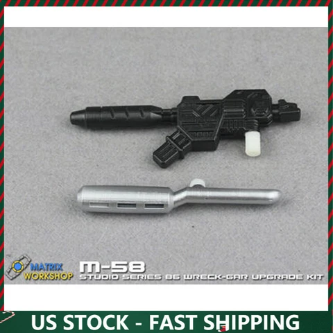 Matrix Workshop M-58 Weapon&Exhaust Pipe Upgrade Kit For SS86 Wreck-Gar US stock Cover