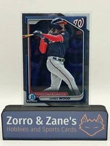 James Wood 2024 Bowman Chrome #BCP-216 Washington Nationals - Picture 1 of 2