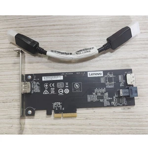 For Lenovo ThinkStation P Series PCI-E To DP LEO PCIEx4 Rev:1.2 Expansion Card - Picture 1 of 7