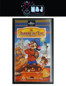 VHS-An American Tail  Vintage- Nostalgia- (Aussie Seller)  - Picture 1 of 2