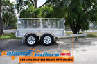 8x5 Hot Dip Galvanised Fully Welded Tandem Ttrailer With 600mm Removable Cage