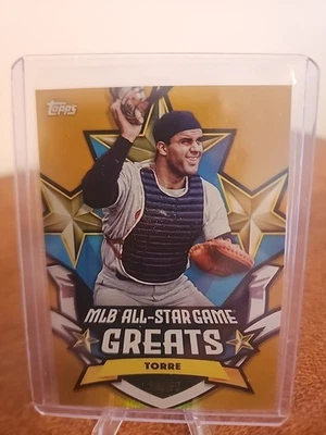 Topps Joe Torre All-Star Game Greats Gold 2025/50 #ASGG-5 Milwaukee Braves Foto 1 de 3