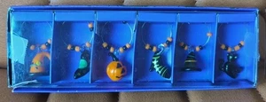 Pier 1 Imports Halloween Glas Getränk Charms 6 Stck. Hexe - Bild 1 von 6