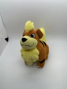 Pokemon Growlithe Stuffed Animal Plush TOMY 8 Inches - Picture 1 of 6