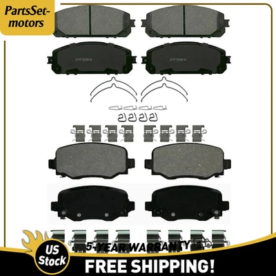 Juego de pastillas de freno delanteras traseras Wagner 2 piezas para Jeep Cherokee 2014-2019 Foto 1 de 4