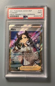 Pokémon Mary SWSH121 Blackstar Promo Deutsch PSA 9 - Bild 1 von 1