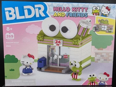 BLDR Hello Kitty and Friends Keroppi Mart 0103 269pcs Jazwares Building Set - Image 1 of 4