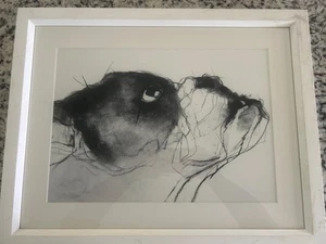 Valerie Davide Bulldogge Druck William Stafford London 20,5" x 16" gerahmt 2014 - Bild 1 von 19