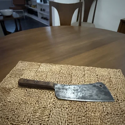 Cuchillo de carnicero Winchester Trade Mark vintage raro hecho en EE. UU. defecto Foto 1 de 4