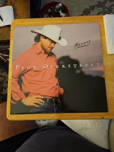 PAUL OVERSTREET - HEROES LP NEAR MINT VINYL RECORD RARE OOP - Bild 1 von 3
